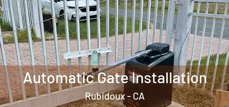 Automatic Gate Installation Rubidoux - CA
