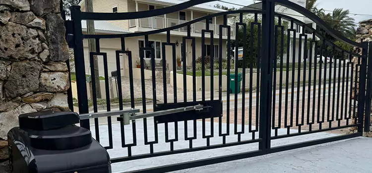 Swing Gate Opener with Keypad Rubidoux