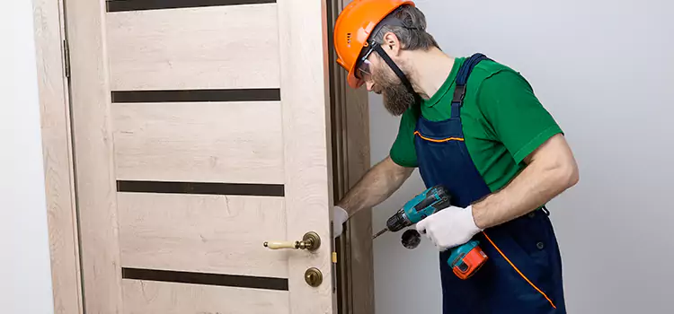 Replace Internal Door Handle with Lock Rubidoux