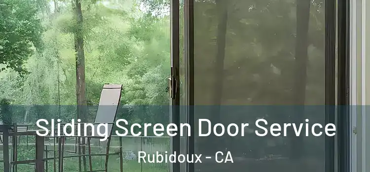 Sliding Screen Door Service Rubidoux - CA